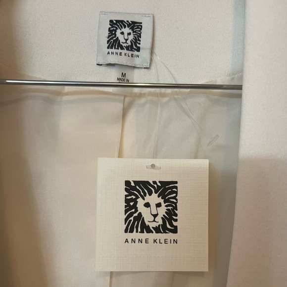 Anne Klein - Ivory - Blazer Jacket - NWT - Medium Petite - Ivory - Picture 5 of 7